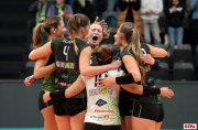 Damen auswärts gegen Leader TI Volley-UVC Graz